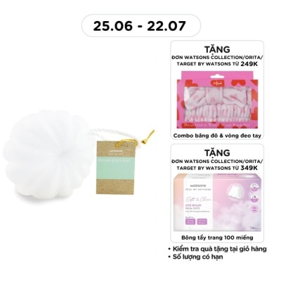 WATSONS - Bông Tắm Watsons Nylon Body Puff