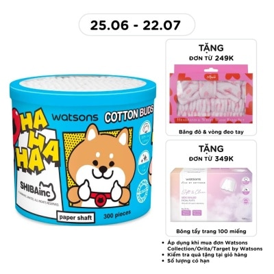 WATSONS - Cotton Buds Shibainc Comics 300pcs