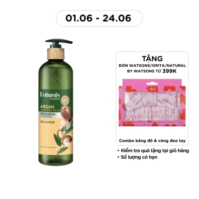 NATURALS BY WATSONS - Argan Oil Shampoo 490ml