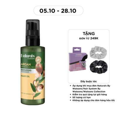 NATURALS BY WATSONS Argan Hair Oil 100ml image