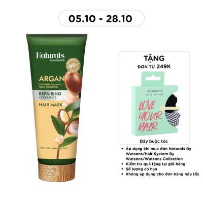 NATURALS BY WATSONS Argan Hair Mask 200ml image