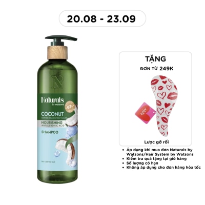 NATURALS BY WATSONS - Coconut Shampoo 490ml image