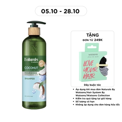 NATURALS BY WATSONS Coconut Shampoo 490ml image