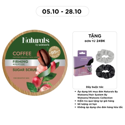 NATURALS BY WATSONS Tẩy Tế Bào Chết Cơ Thể Naturals By Watsons Firming Săn Chắc Da Chiết Xuất Cà Phê 200g image