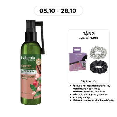NATURALS BY WATSONS Coffee Hair & Scalp Tonic Spray 120ml image