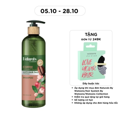 NATURALS BY WATSONS Coffee Shampoo 490ml image