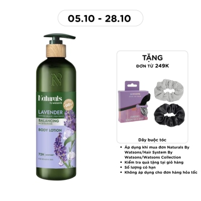 NATURALS BY WATSONS Lavender Body Lotion 490ml image