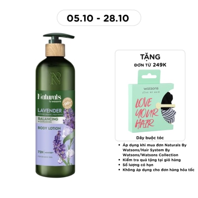 NATURALS BY WATSONS Lavender Body Lotion 490ml image