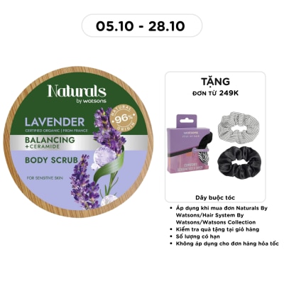 NATURALS BY WATSONS Lavender Body Scrub 200g image