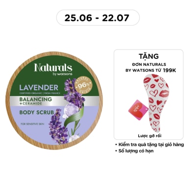 NATURALS BY WATSONS - Lavender Body Scrub 200g