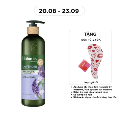 NATURALS BY WATSONS - Lavender Cream Bath 490ml image