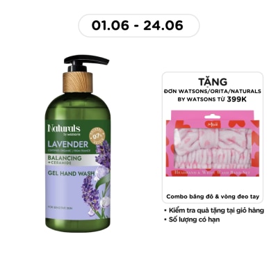 NATURALS BY WATSONS - Lavender Hand Wash 400ml