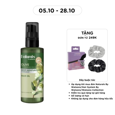 NATURALS BY WATSONS Olive Hair Oil 100ml image