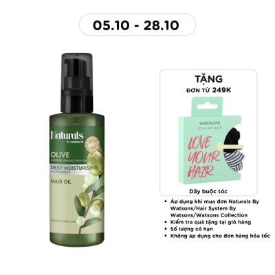 NATURALS BY WATSONS Olive Hair Oil 100ml image