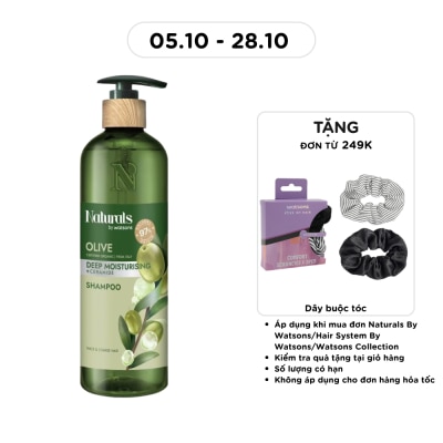 NATURALS BY WATSONS Olive Shampoo 490ml image