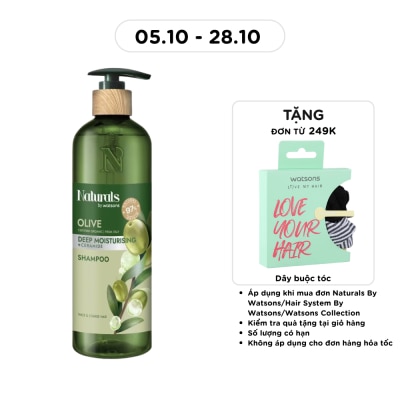 NATURALS BY WATSONS Olive Shampoo 490ml image