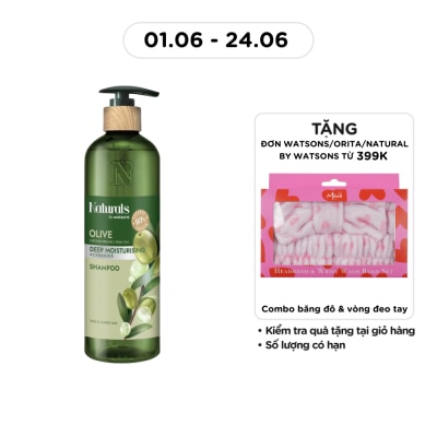 NATURALS BY WATSONS - Olive Shampoo 490ml