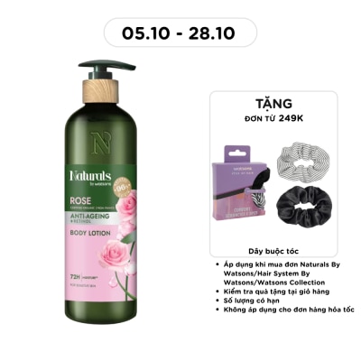 NATURALS BY WATSONS Rose Body Lotion 490ml image