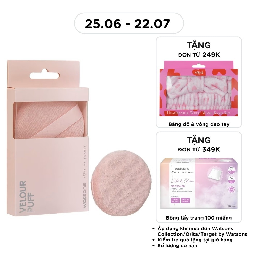 Bông Phấn Puff Watsons 1pcs