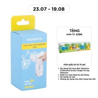 WATSONS - Bình Chiết Mỹ Phẩm Watsons Dạng Vòi Nhấn 100ml image