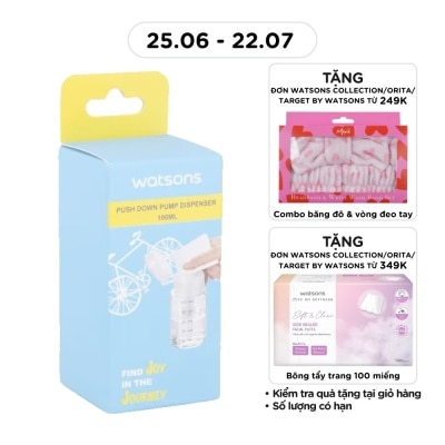 WATSONS - Bình Chiết Mỹ Phẩm Watsons Dạng Vòi Nhấn 100ml