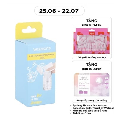 WATSONS - Push Down Pump Dispenser 100ml