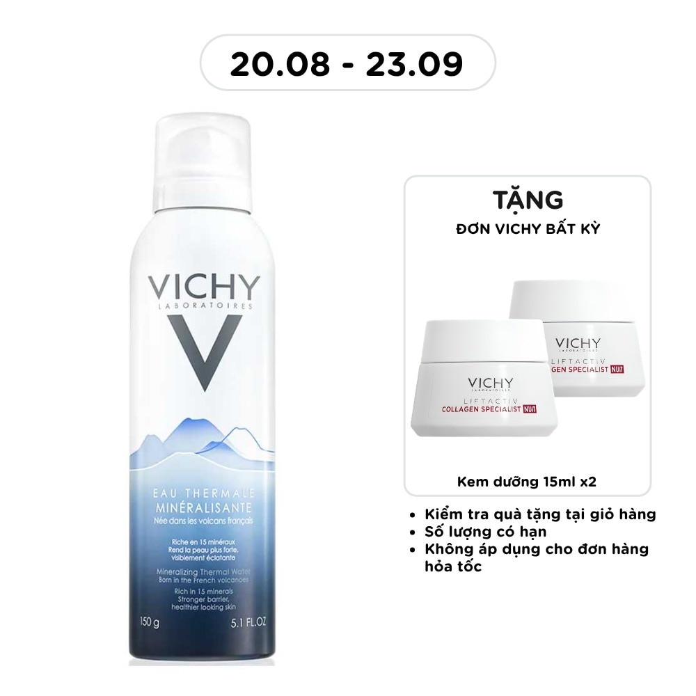 Nước Xịt Khoáng Dưỡng Da Vichy Thermale 150ml image