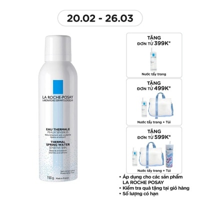 LA ROCHE POSAY Nước Xịt Khoáng La Roche-Posay Giúp Làm Dịu & Bảo Vệ Da 150ml