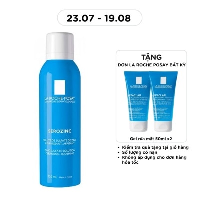 LA ROCHE POSAY - Nước Xịt Khoáng La Roche-Posay Serozinc Làm Sạch & Giảm Bóng Nhờn 150ml image