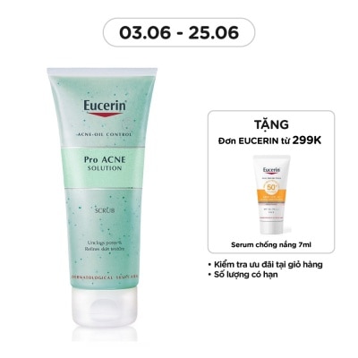 EUCERIN Tẩy Tế Bào Chết Eucerin Ngăn Ngừa Mụn Pro Acne Scrub 100ml