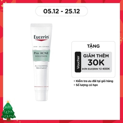 EUCERIN Tinh Chất Eucerin Giảm Mụn Và Tái Tạo Da A.I. Clearing Treatment 40ml