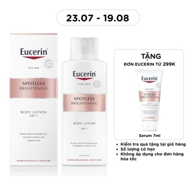 EUCERIN - Sữa Dưỡng Thể Eucerin Sáng Da Spotless Brightening Body Lotion SPF7 250ml image