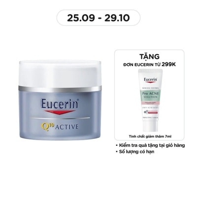 EUCERIN Kem Dưỡng Đêm Eucerin Giảm Nếp Nhăn Q10 Active 50ml