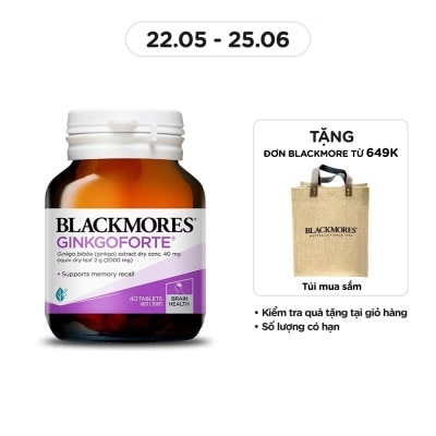 BLACKMORES Memory Support Ginkgoforte 40 Tablets