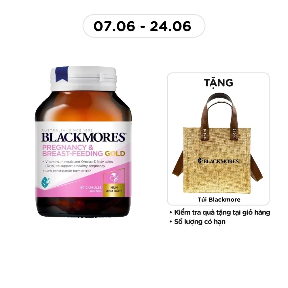 Pregnancy & Breast Feeding Gold 60 Capsules