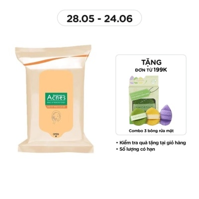 ACNES - Khăn Tẩy Trang Và Lau Mặt Acnes 20 miếng