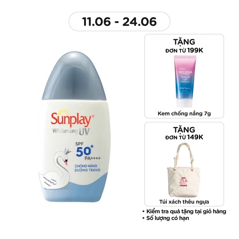 Sữa Chống Nắng Dưỡng Da Trắng Đẹp Sunplay Whitening UV SPF50 30g