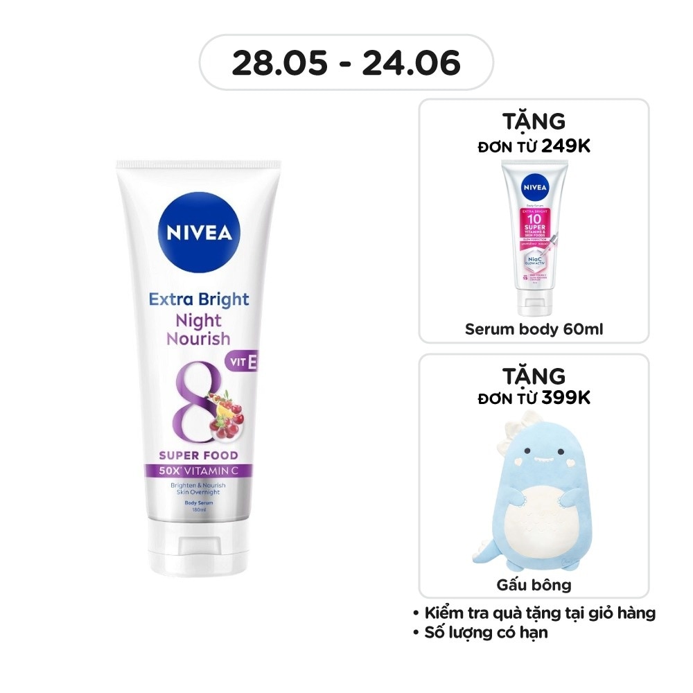 Body Night Whitening Serum 180ml