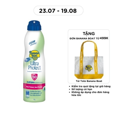 BANANA BOAT - Xịt Chống Nắng Banana Boat UltraProtect SPF50 170g image