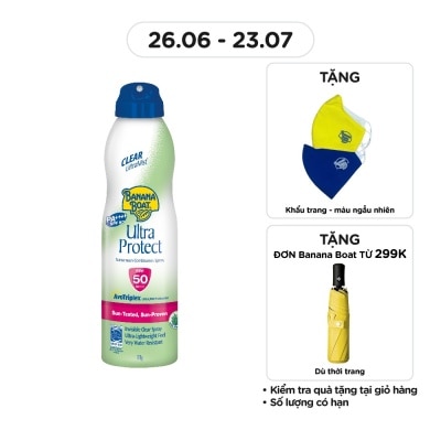 BANANA BOAT Sport Sunscreen Spray SPF50 170g