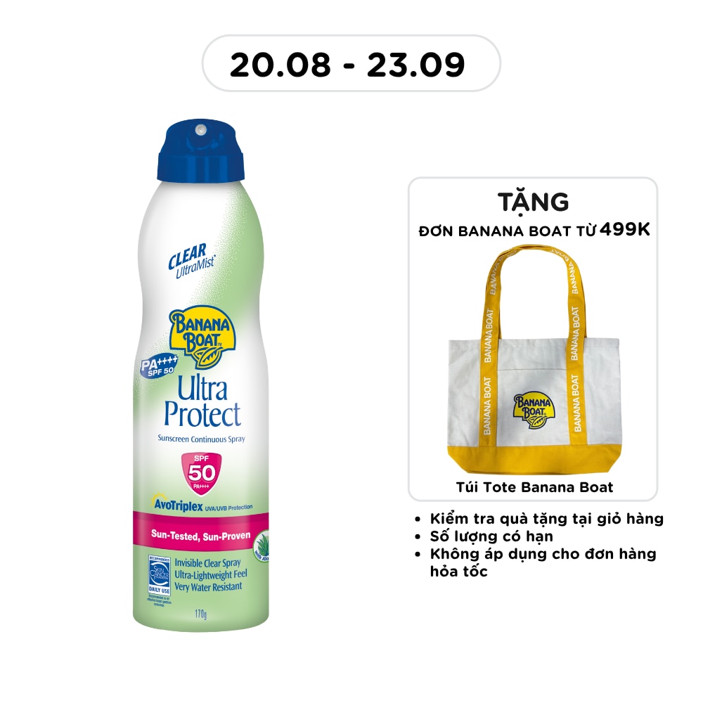 Xịt Chống Nắng Banana Boat UltraProtect SPF50 170g image