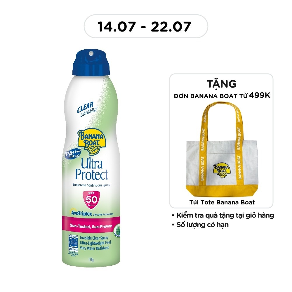 Xịt Chống Nắng Banana Boat UltraProtect SPF50 170g image