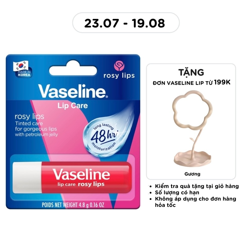Son Vaseline_Dưỡng Môi Hồng Xinh 4.8g image