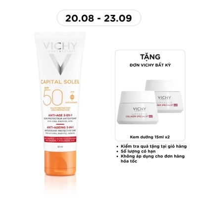 VICHY - Kem Chống Nắng Vichy Chống Lão Hóa Ideal Soleil Anti Age 50ml image