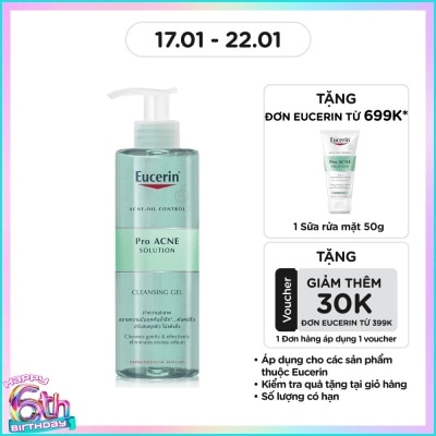 EUCERIN Pro Acne Solution Cleansing Gel 200ml