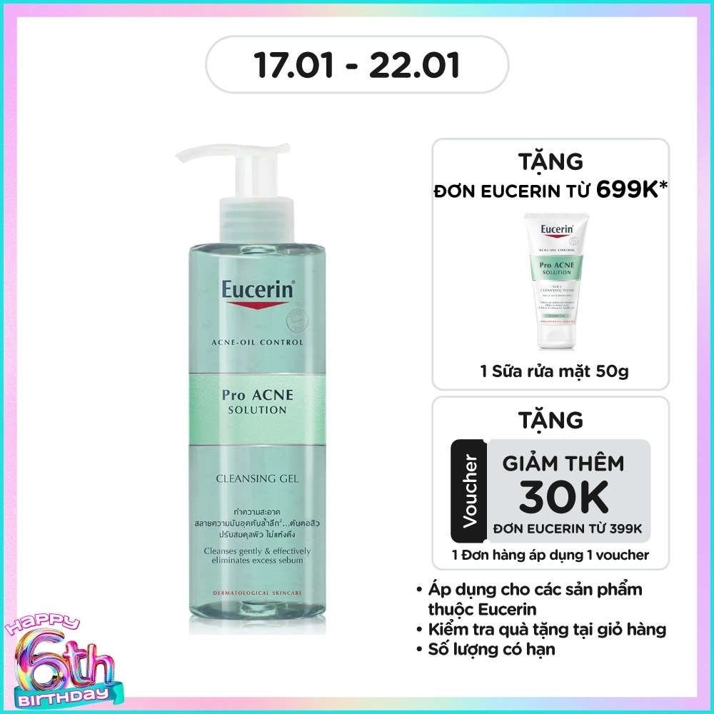 Pro Acne Solution Cleansing Gel 200ml