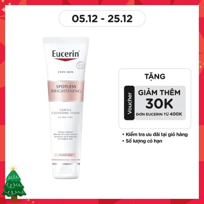 EUCERIN Sữa Rửa Mặt Tạo Bọt Eucerin Sáng Da Spotless Brightening Gentle Cleansing Foam 150g