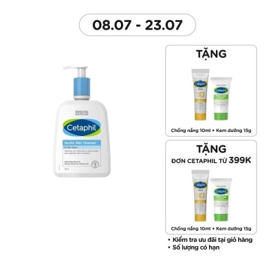 CETAPHIL Sữa Rửa Mặt Cetaphil Gentle Skin Cleanser 500ml