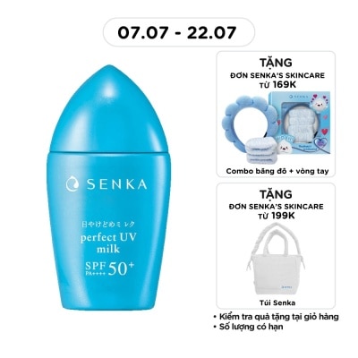 SENKA - Sữa Chống Nắng Senka Perfect UV Milk N SPF50 40ml