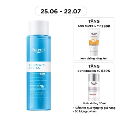 EUCERIN - Dermatoclean Hyaluron Micellar Water 3 In 1 400 ml